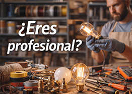 Compra de lámparas para profesionales