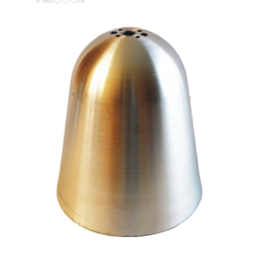 Pantalla campana de aluminio 150mm diámetro x 175mm alto