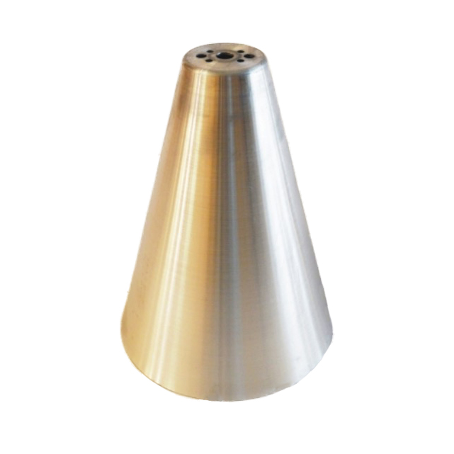 Pantalla campana de aluminio 150mm diámetro x 200mm alto