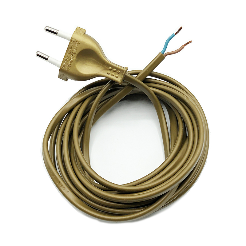 Cable plástico conexión oro abierto y clavija final 3 mts