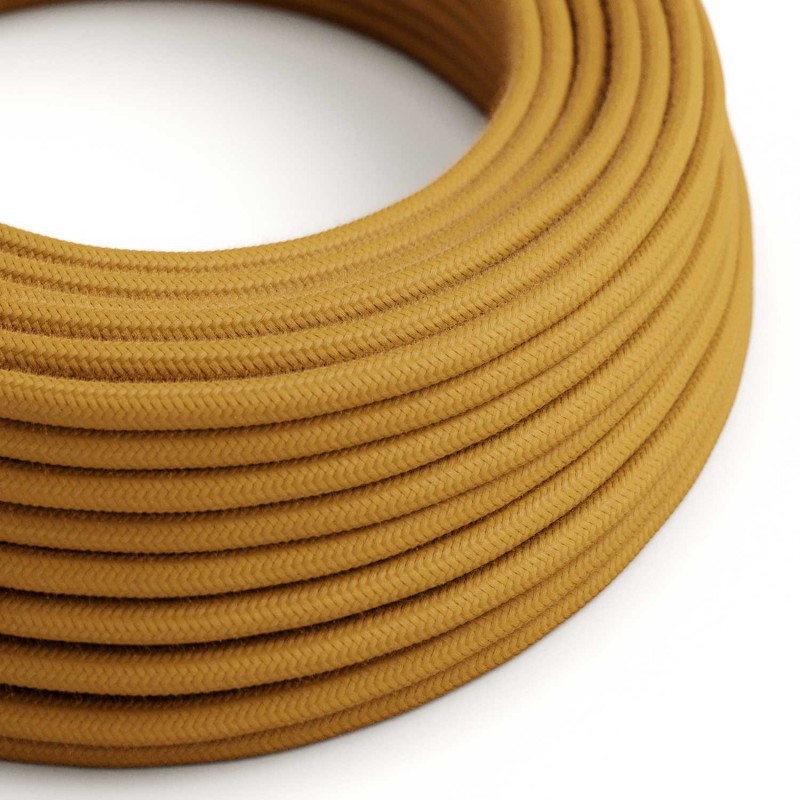 Cable decorativo textil a metros homologado color arce ref. 285050