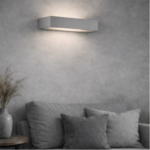 Apliques de escayola con líneas rectas